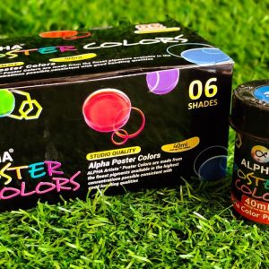 6 Pack 40 ML Alpha Poster Color Basic