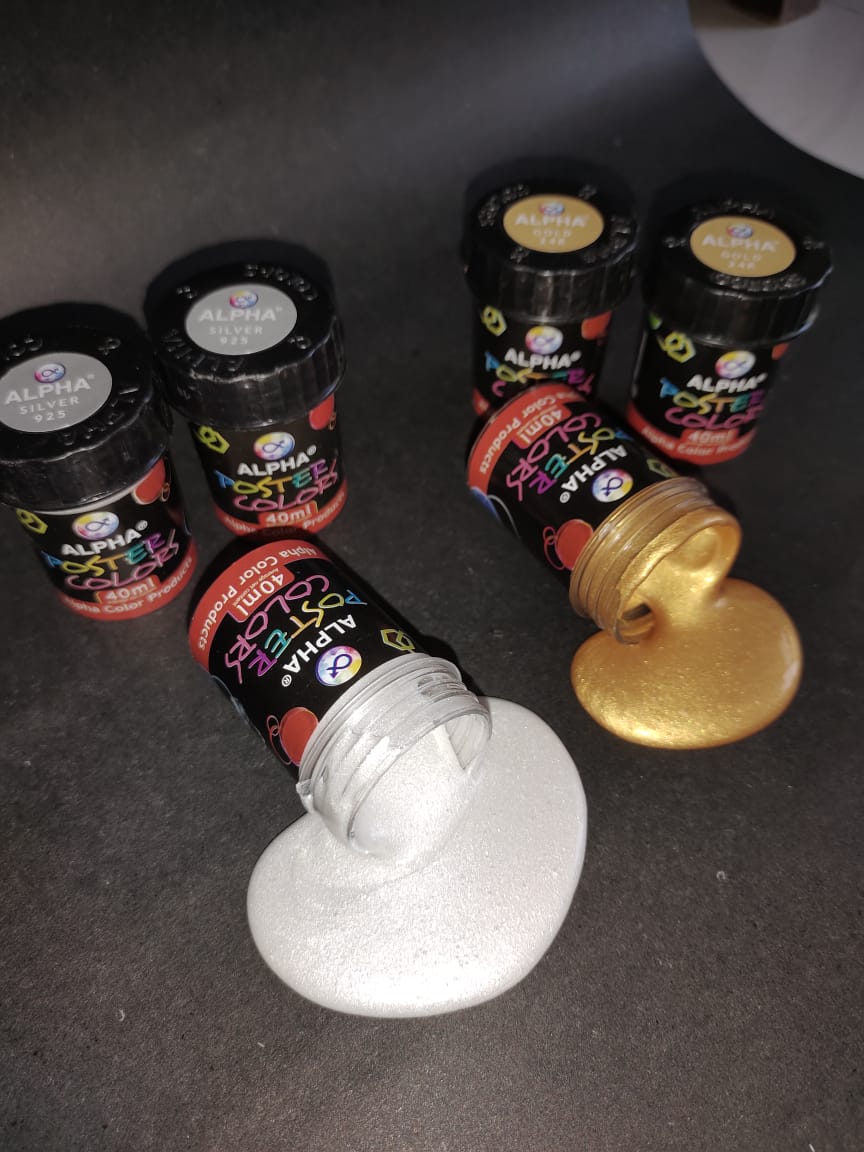 Alpha Poster Color Basic 6 Pack 40 ML - Image 2