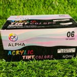 Alpha Acrylic Tint Colors 6 Pack 40 ML