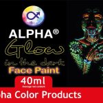 Alpha Face Paint / Glow in Dark 6 Pack 40 ML - Create Stunning Looks