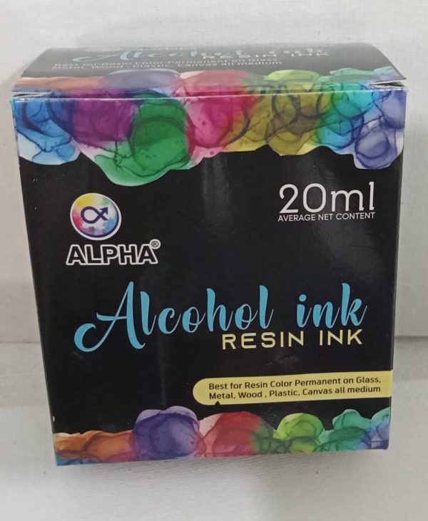 Alcohol Ink 20ml With Pump Cap (Pack of 6) - Image 2