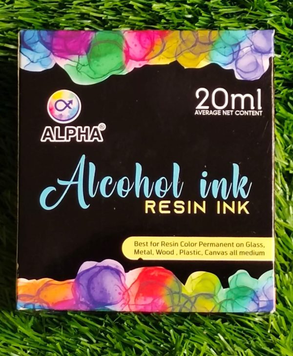 Alcohol Ink 20ml With Pump Cap (Pack of 6)